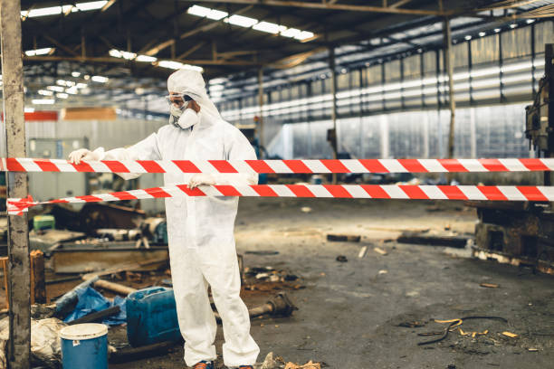 Professional Infectious Disease Decontamination technician working in Washington, IA